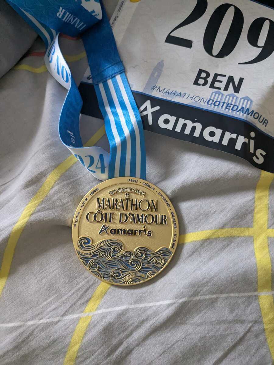 Une quinzaine de coureurs présent au Marathon de la Baule