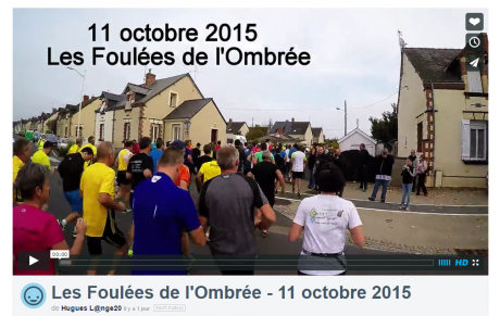 Foulées de l'Ombrée (vidéo de H.Chotard)