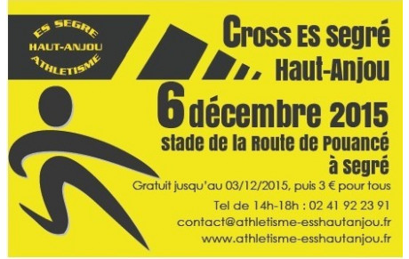 Cross de l'ES Segré Haut-Anjou