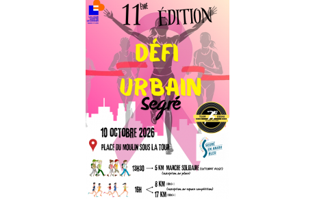Défi Urbain de Segré d'Octobre Rose